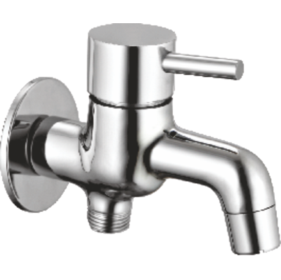 Bib Cock 2 in 1 with Flange